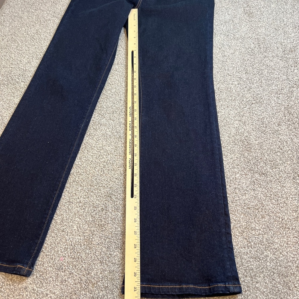 Ann Taylor curvy boot cut jeans womens 6 dark wash mid rise curvy boot denim - Picture 10 of 15